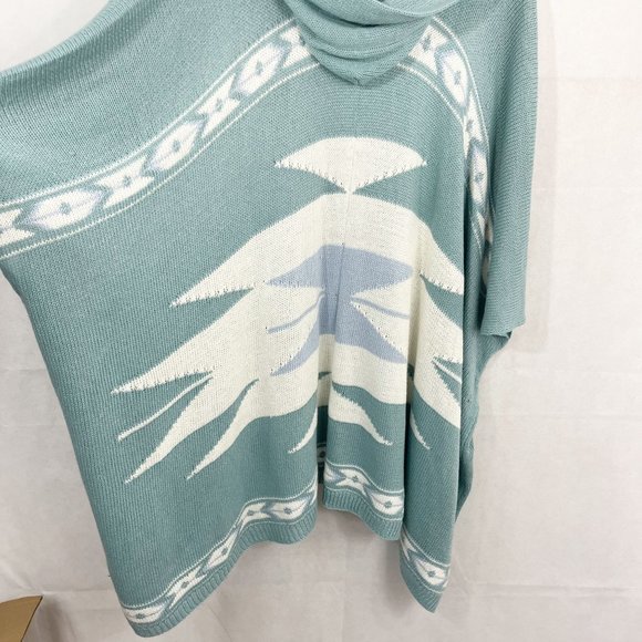 Show Me Your Mumu Sequoia Cardi Hoodie Cardigan Sweater Aztec Boho - Size Medium - Picture 3 of 7